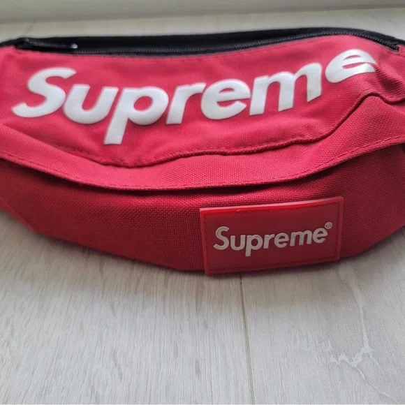 Supreme Bold Red Belt Bag - Picture 2 of 3
